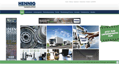 Desktop Screenshot of hennig-fahrzeugteile.de